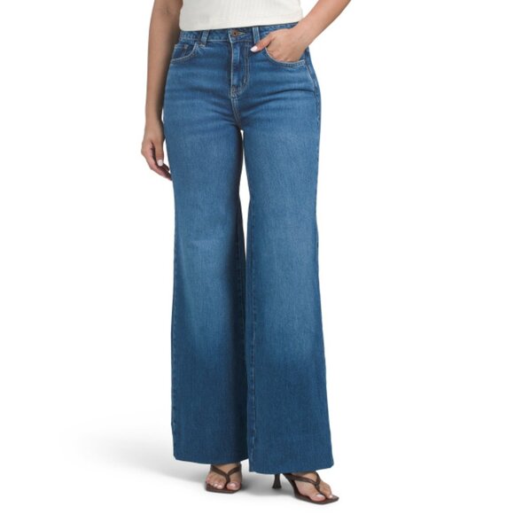 JOHNNY WAS Vintage Blue Lumiere Wide Leg Jeans